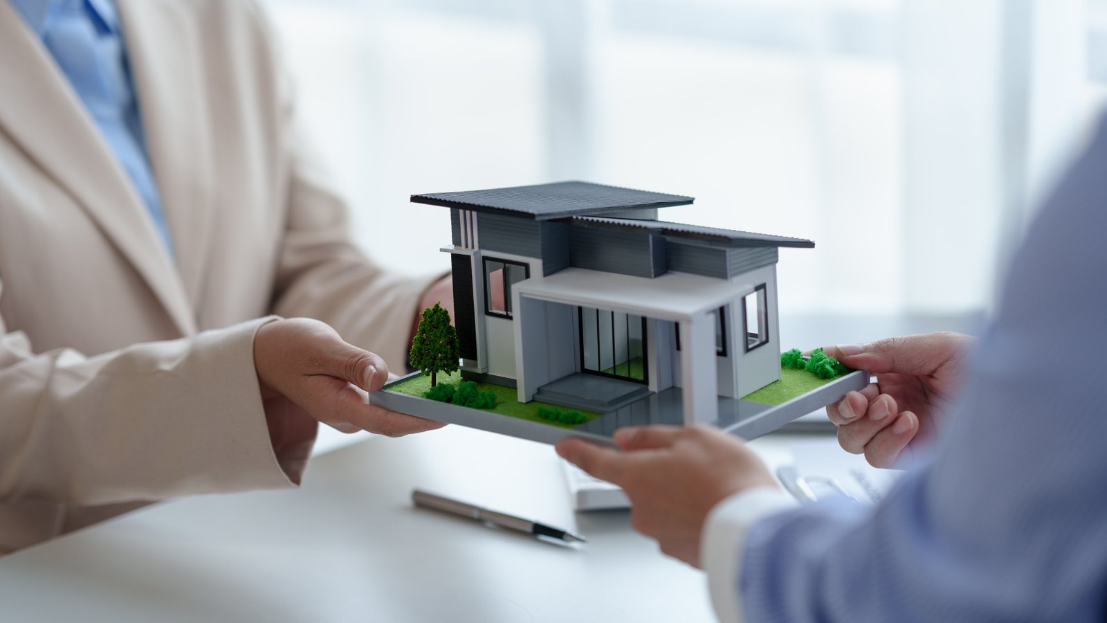 Real estate development consultation and model home